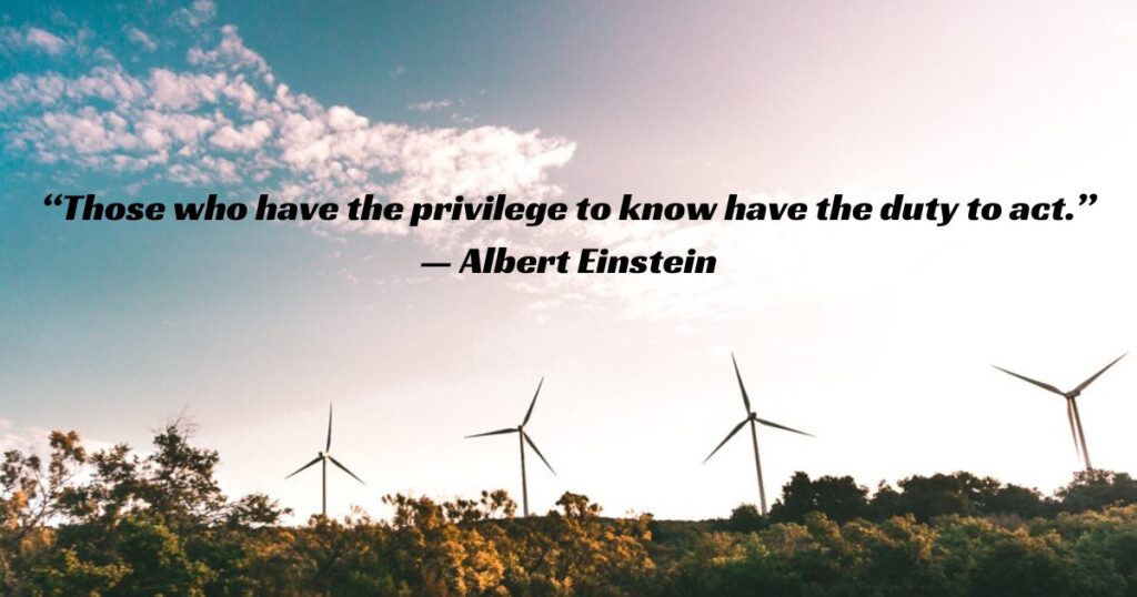 Albert einstein quote on CSR