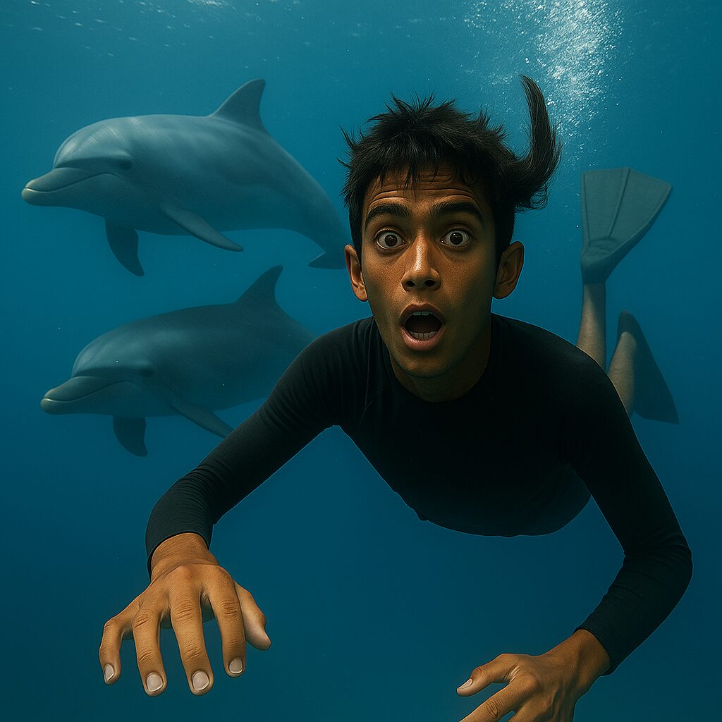 shaurya and shark surprise