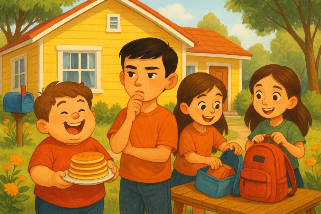 CHILDREN FOR PICNIC