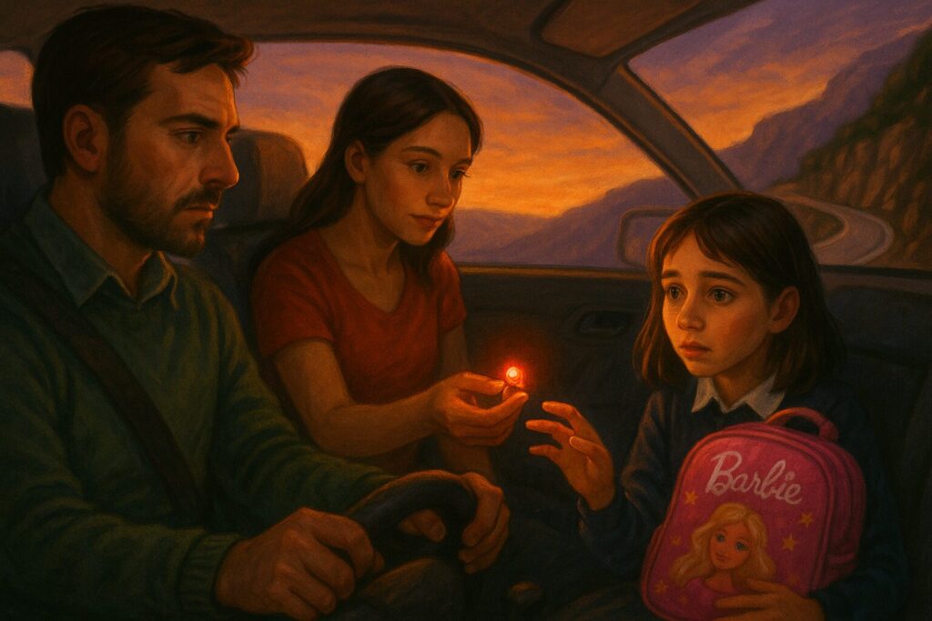 car crash scene